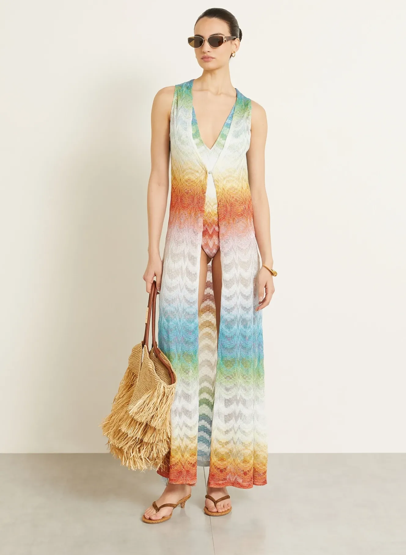 Strickkleid mit Glitzergarn