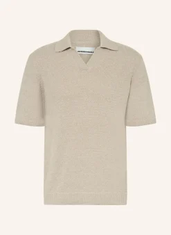 Strick-Poloshirt