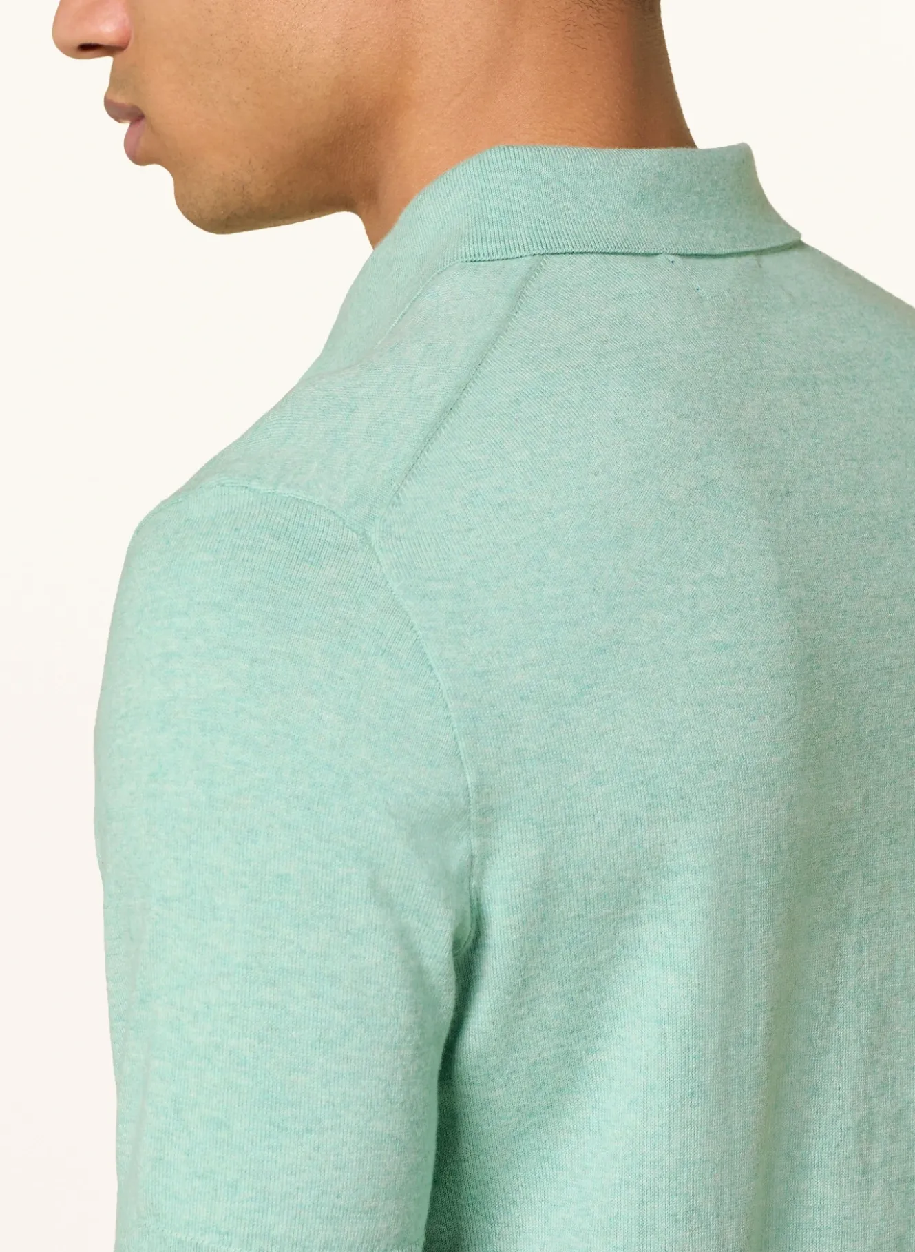Strick-Poloshirt
