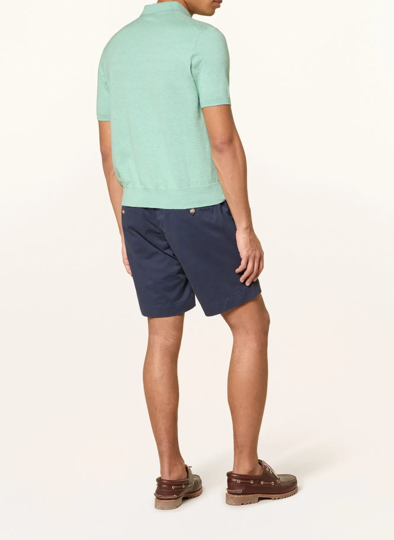 Strick-Poloshirt