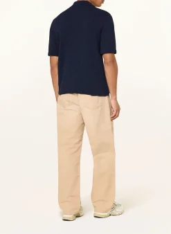 Strick-Poloshirt