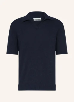 Strick-Poloshirt
