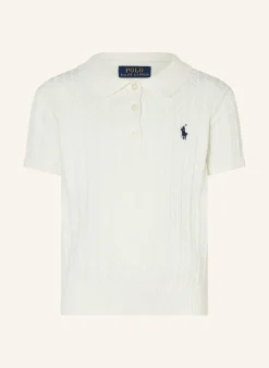 Strick-Poloshirt