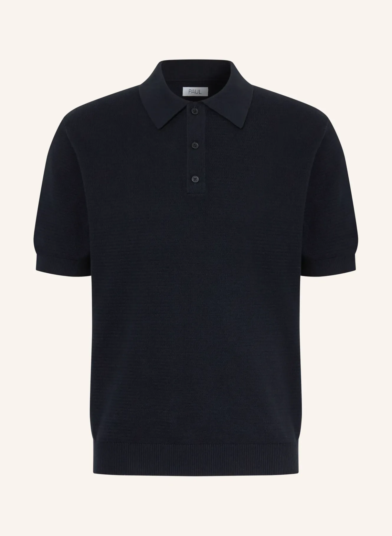 Strick-Poloshirt