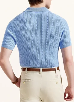 Strick-Poloshirt