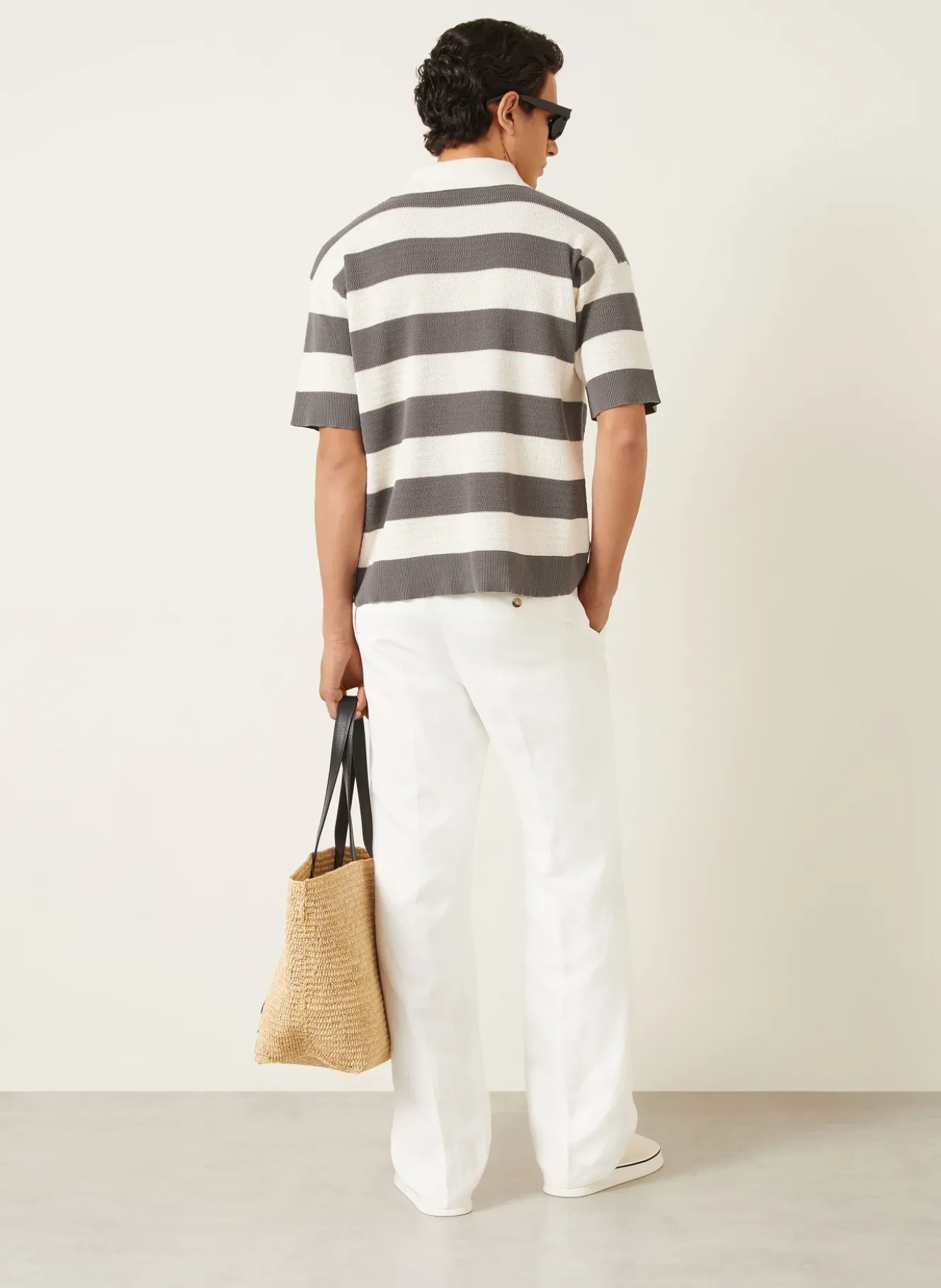 Strick-Poloshirt