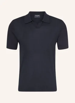 Strick-Poloshirt