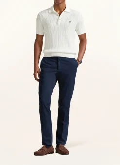 Strick-Poloshirt