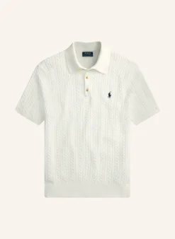 Strick-Poloshirt