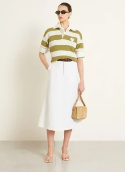 Strick-Poloshirt