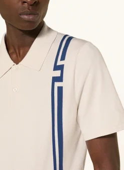 Strick-Poloshirt