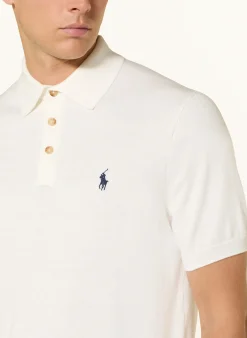 Strick-Poloshirt