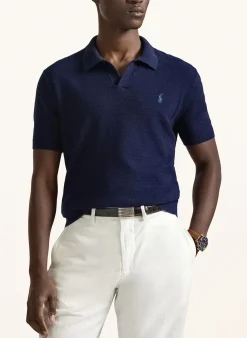 Strick-Poloshirt