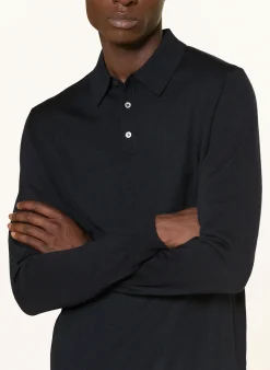 Strick-Poloshirt