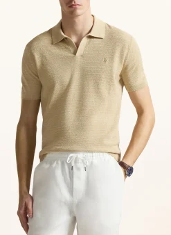Strick-Poloshirt