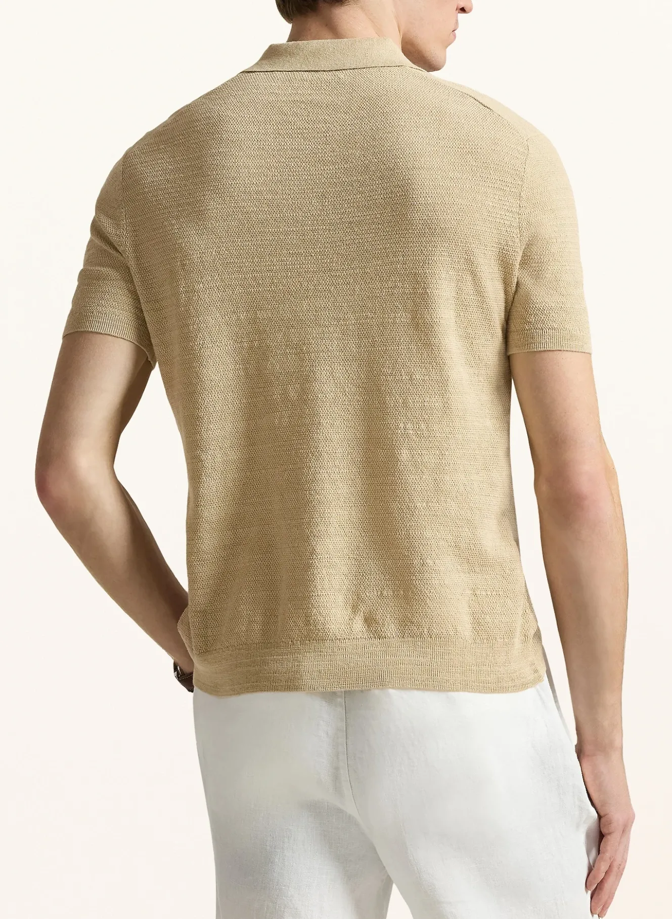 Strick-Poloshirt