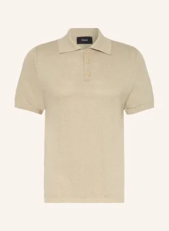 Strick-Poloshirt