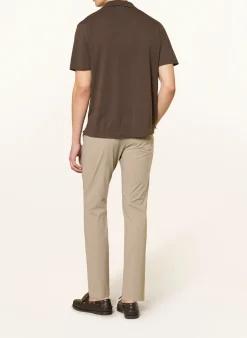 Strick-Poloshirt
