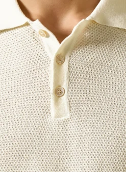Strick-Poloshirt