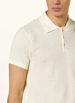 Strick-Poloshirt