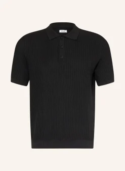 Strick-Poloshirt