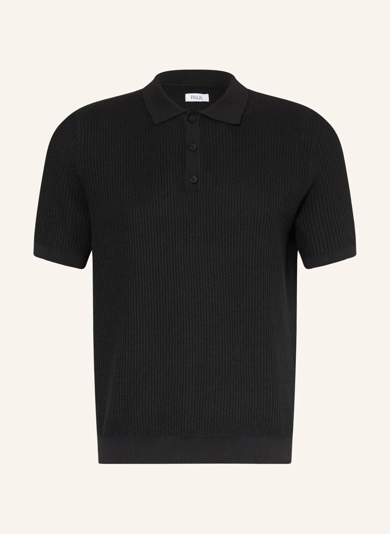Strick-Poloshirt