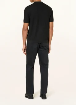 Strick-Poloshirt