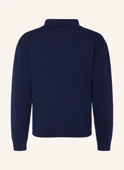 Strick-Poloshirt