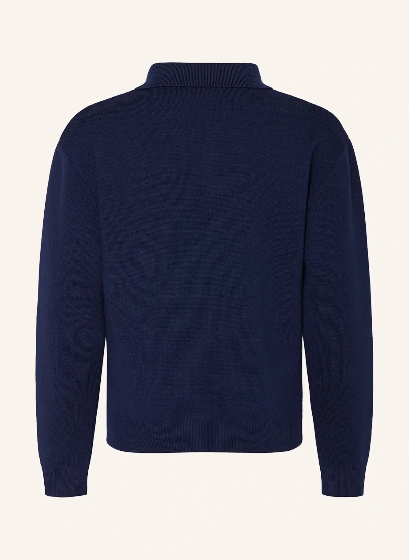 Strick-Poloshirt