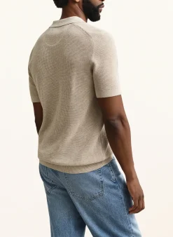 Strick-Poloshirt