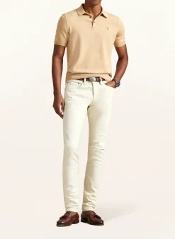 Strick-Poloshirt