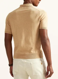 Strick-Poloshirt