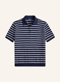 Strick-Poloshirt