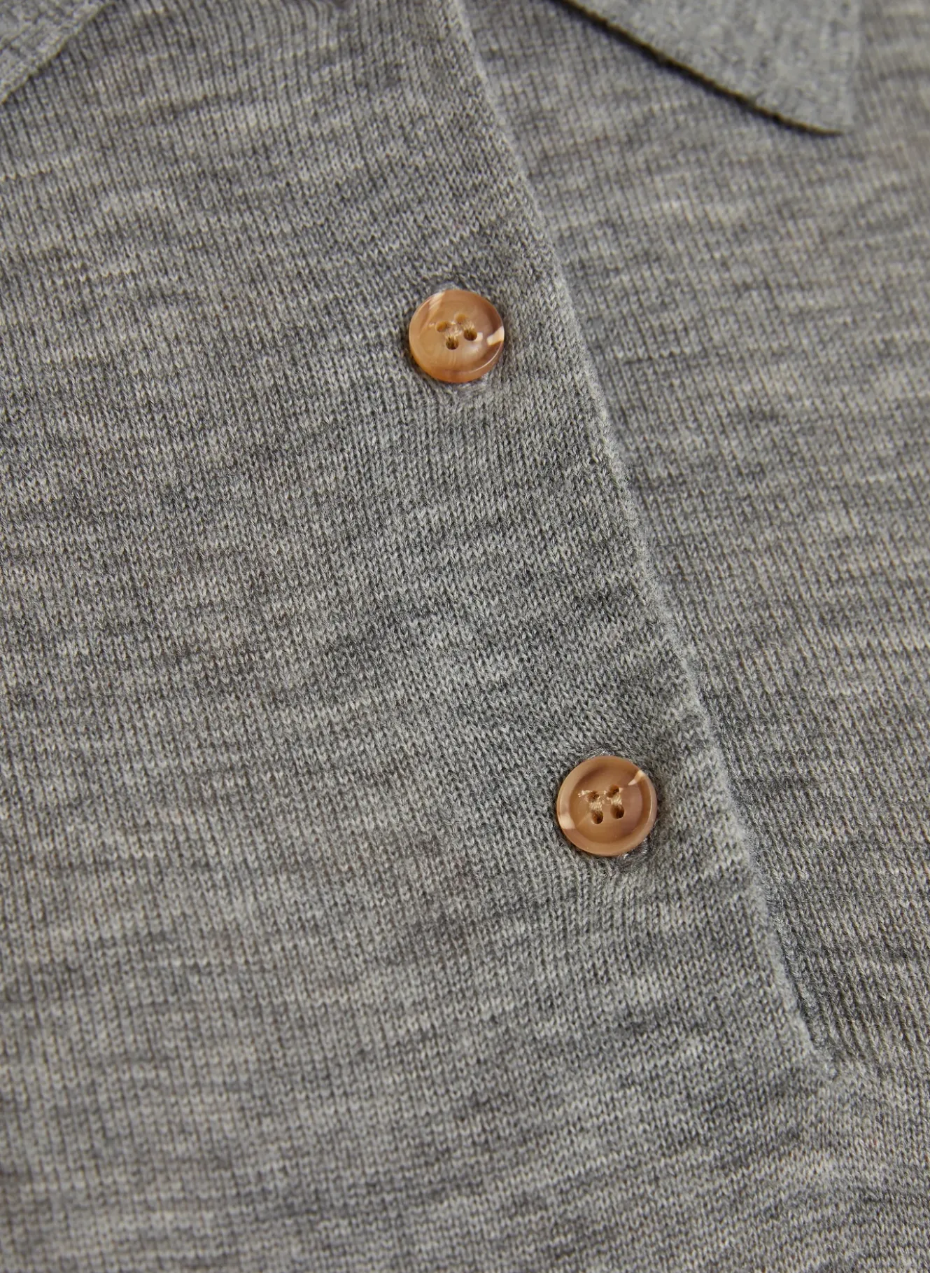 Strick-Poloshirt