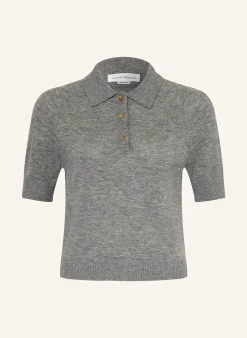Strick-Poloshirt