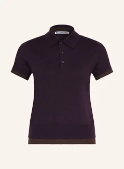 Strick-Poloshirt