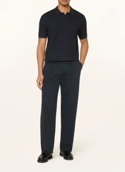 Strick-Poloshirt