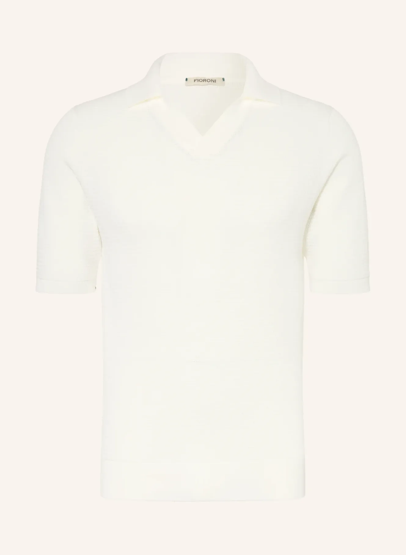 Strick-Poloshirt