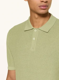 Strick-Poloshirt