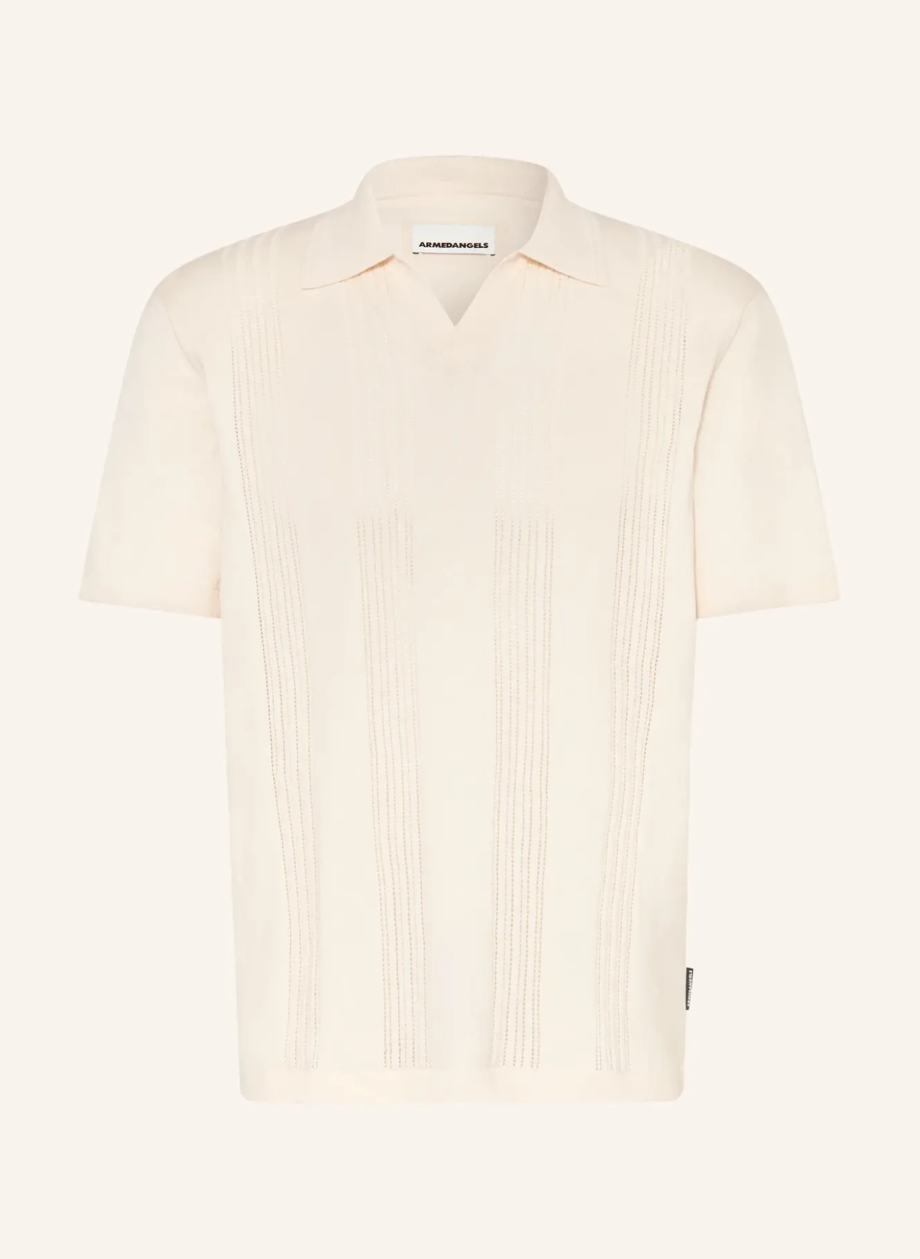Strick-Poloshirt