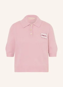 Strick-Poloshirt aus Cashmere