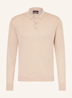 Strick-Poloshirt aus Merinowolle