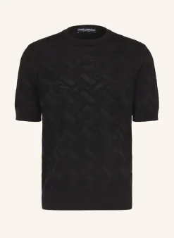 Strick-Poloshirt aus Seide