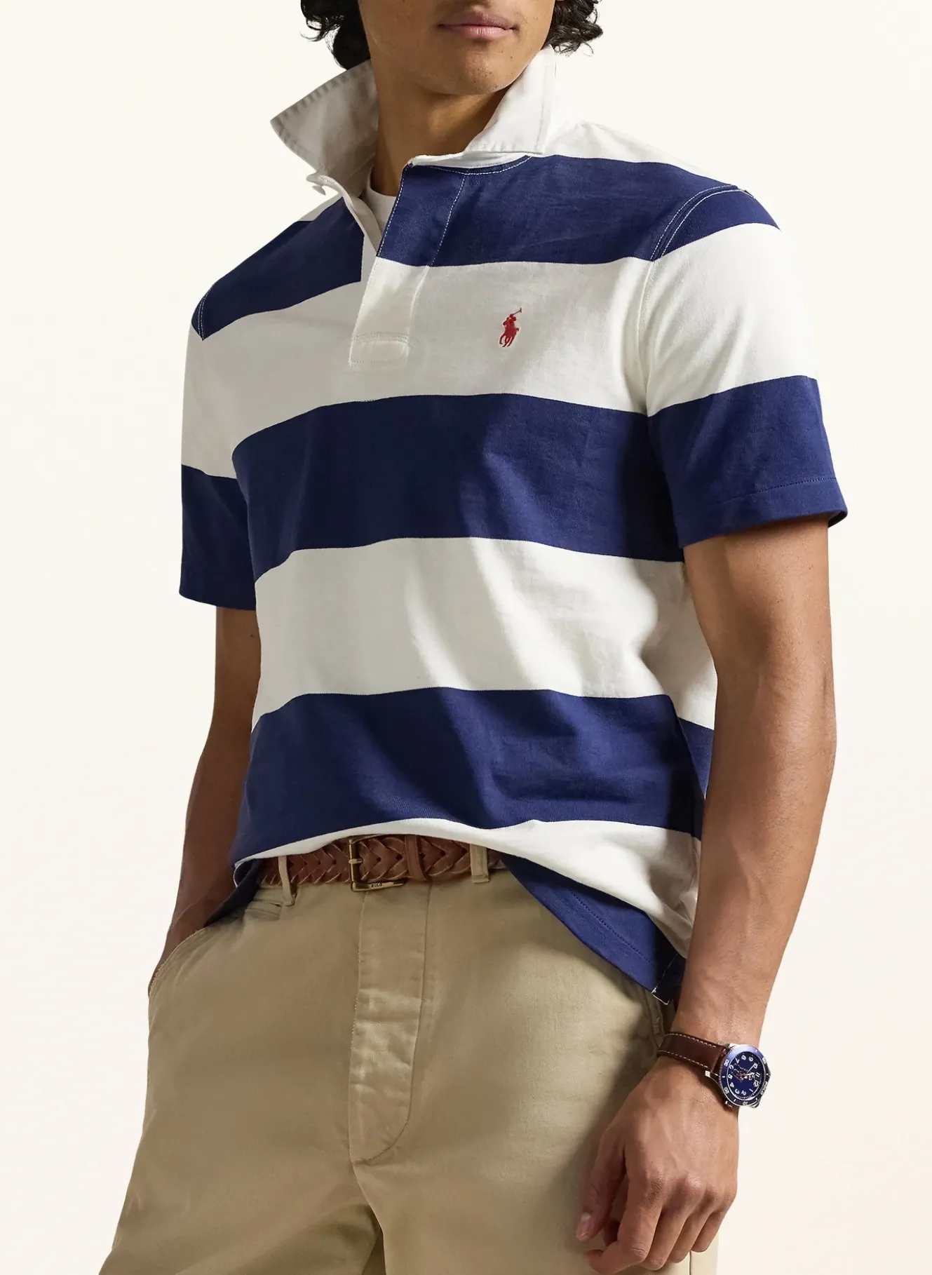 Strick-Poloshirt Classic Fit