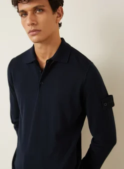 Strick-Poloshirt GHOST