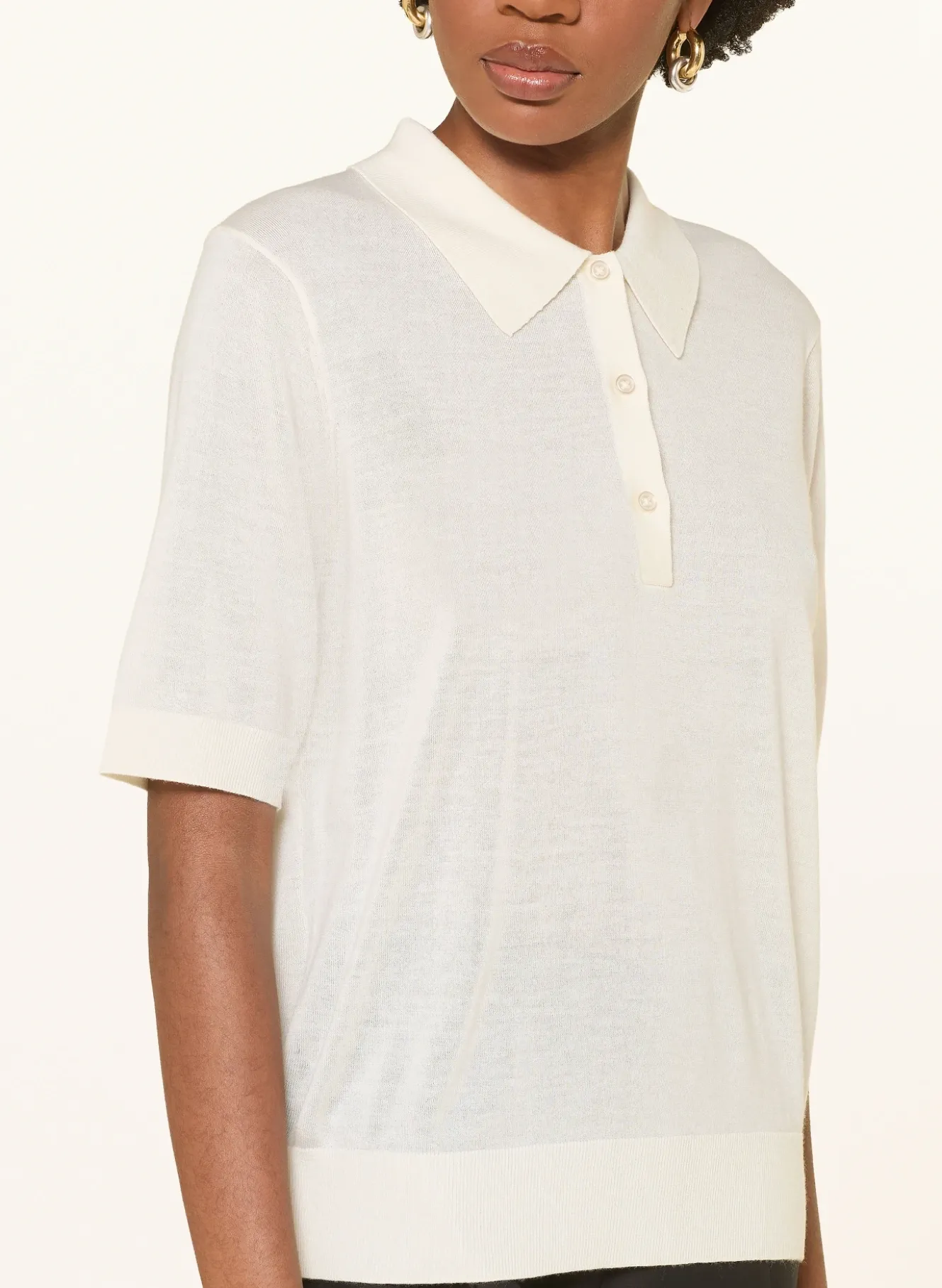 Strick-Poloshirt MIGO aus Cashmere