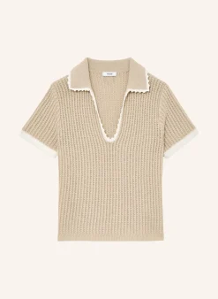 Strick-Poloshirt OTTILIE