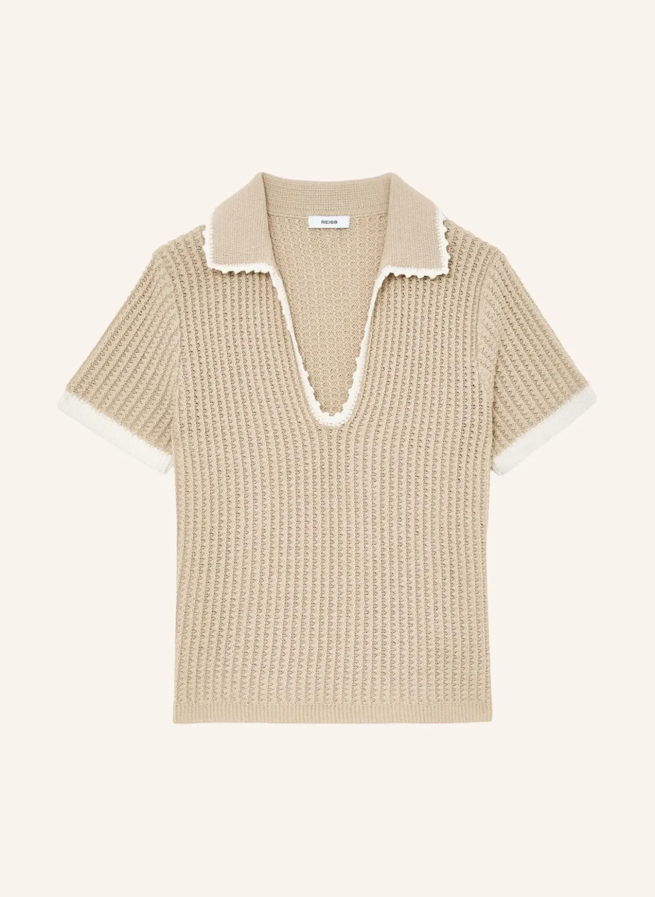 Strick-Poloshirt OTTILIE