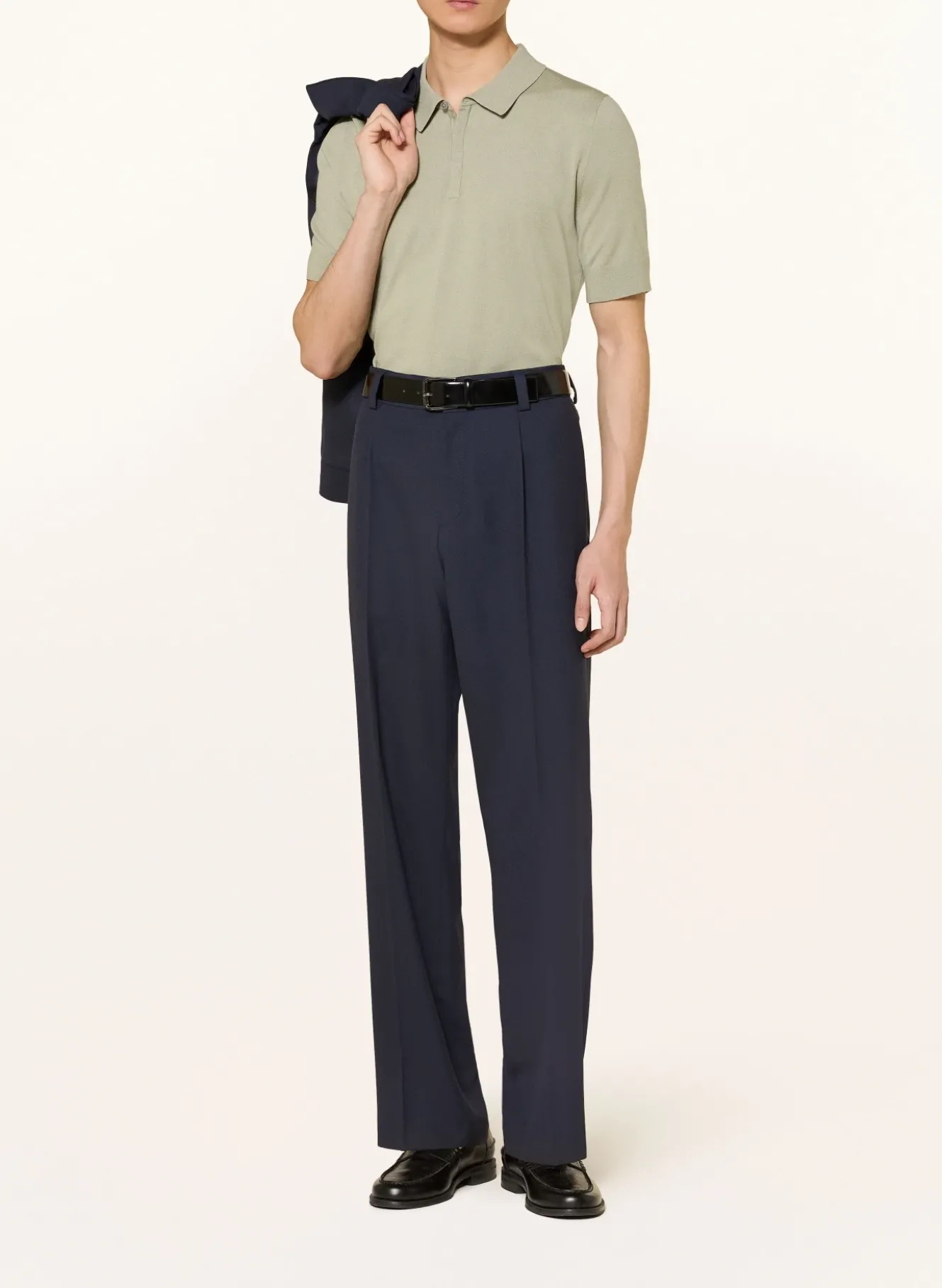 Strick-Poloshirt SAN PETER