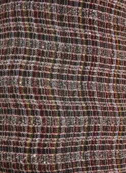 Strickrock mit Glitzergarn und Pailletten